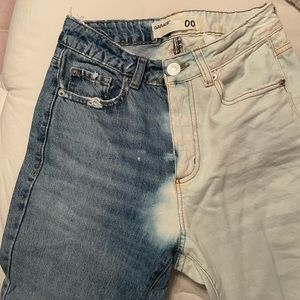 Garage Bleached Boyfriend Jeans